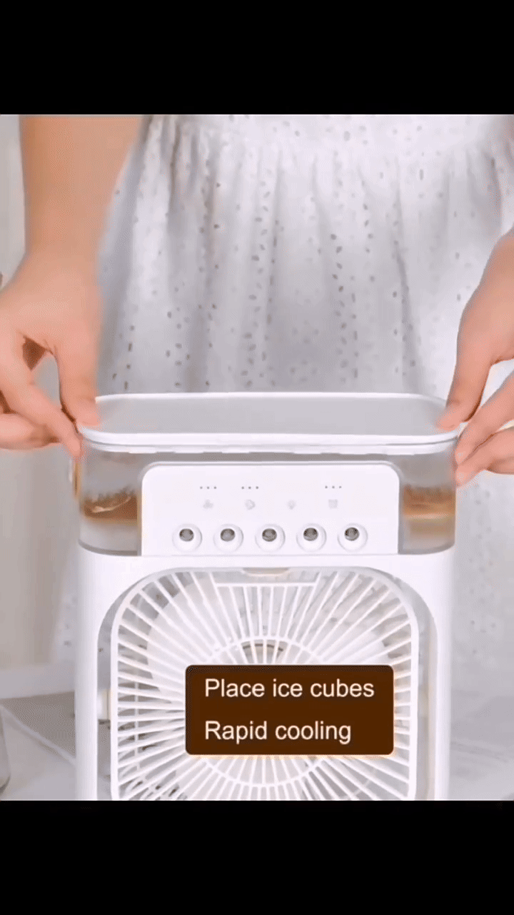 Portable Air Cooler Fan with Ice