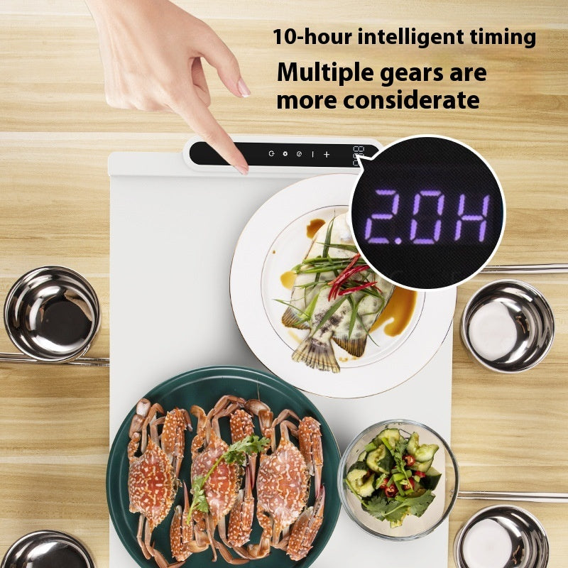 Silicone Folding Dishes Warming Keeping Plate Household Multi-function Heat Preservation Food Artifact Dining Table Cushion