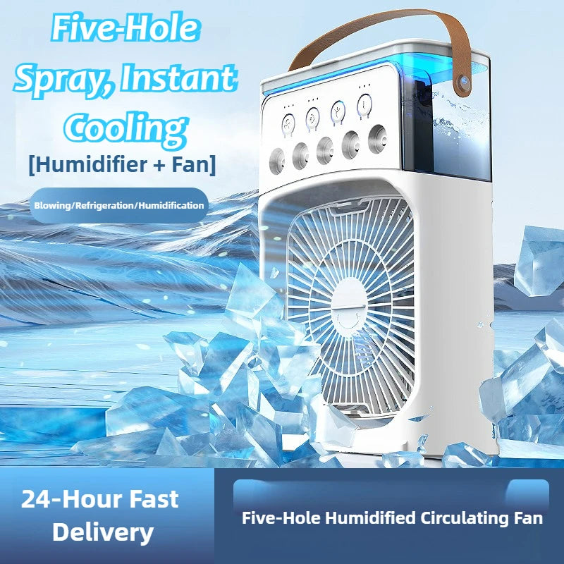 Cooling Fan With Ice