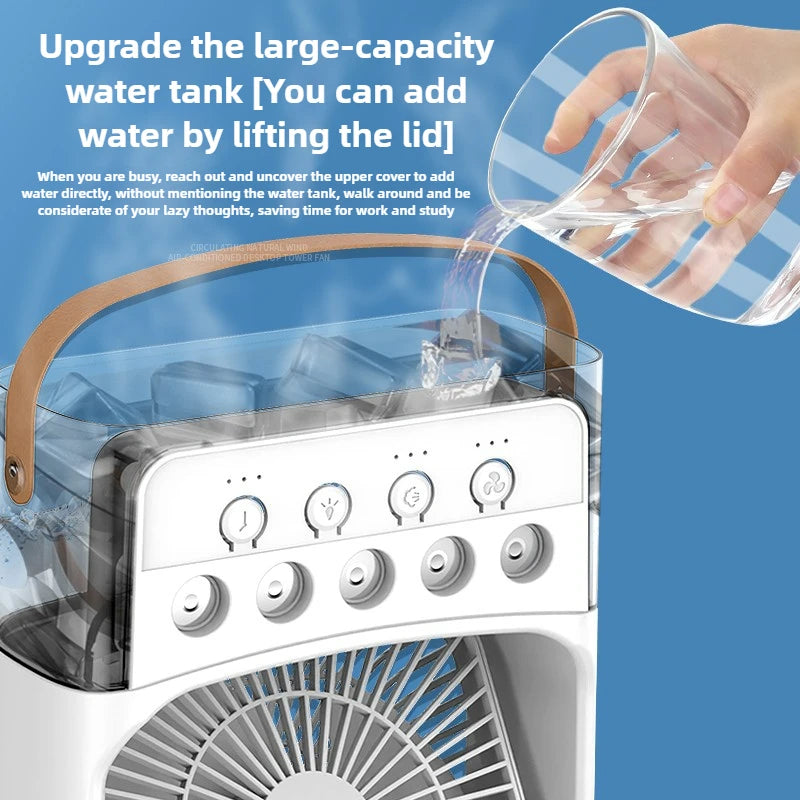 Cooling Fan With Ice