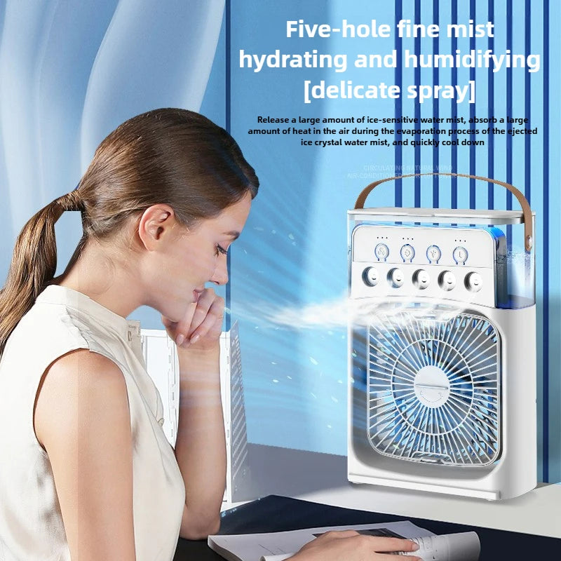 Cooling Fan With Ice